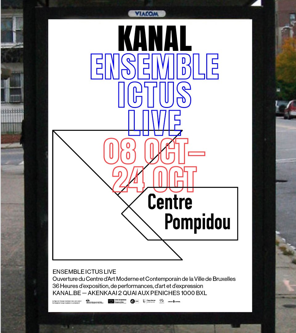 Kanal Centre Pompidou Coast Branding Agency Brussels